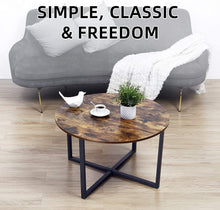 Load image into Gallery viewer, Idealhouse 80cm Round Coffee Table