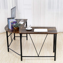 Load image into Gallery viewer, Idealhouse L-Shaped Home Office Desk Retro