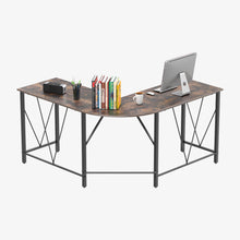 Load image into Gallery viewer, Idealhouse L-Shaped Home Office Desk Retro